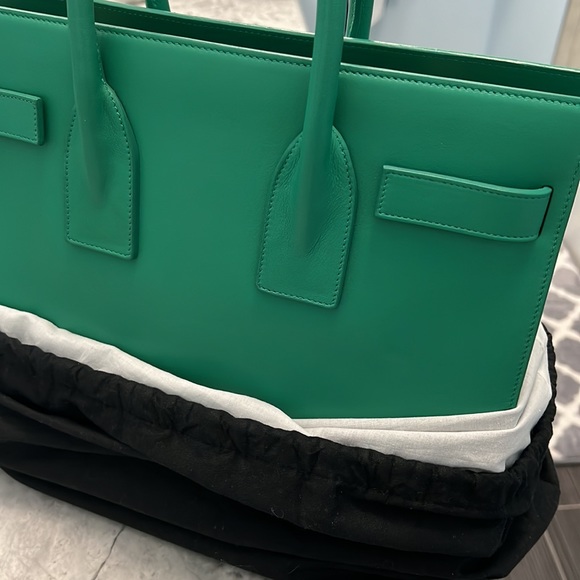 Green Saint Laurent sac de jour - Picture 8 of 11
